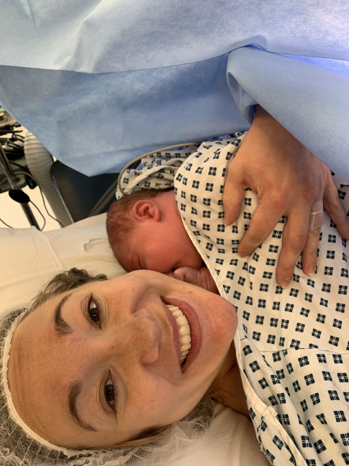 c section birth story hypnobirthing in southport